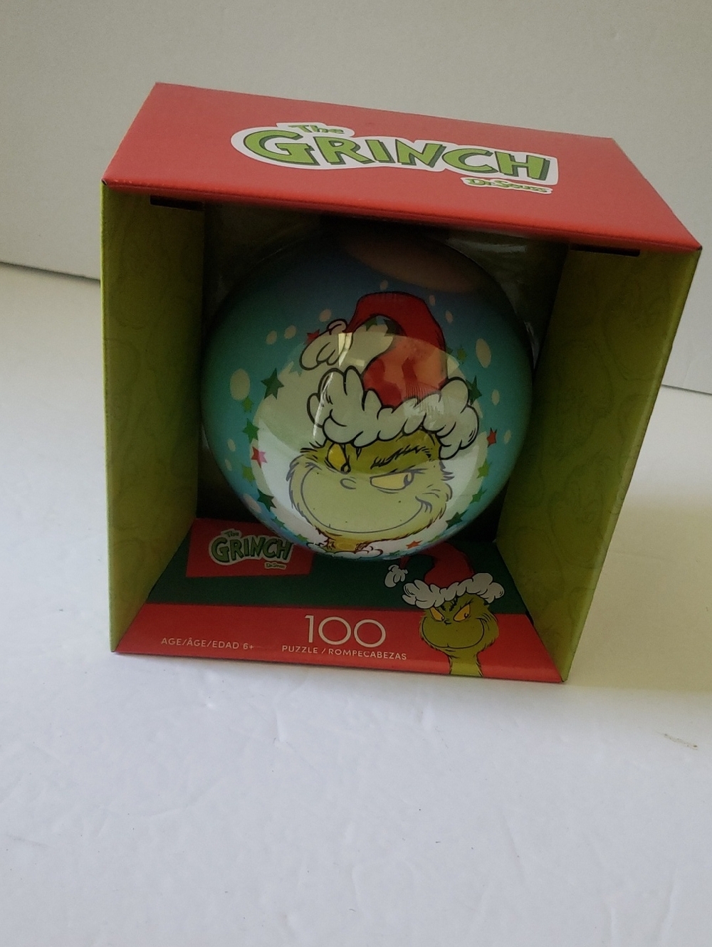 The Grinch Dr. Seuss 100 Piece Jigsaw Puzzle New